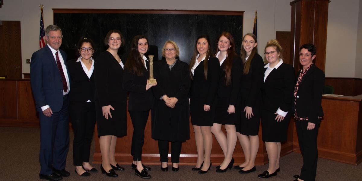 Duchesne Academy, Coached by Judge Stefanie Martinez, Wins 2019 Judge Lyle Strom High School Mock Trial Nebraska Competition