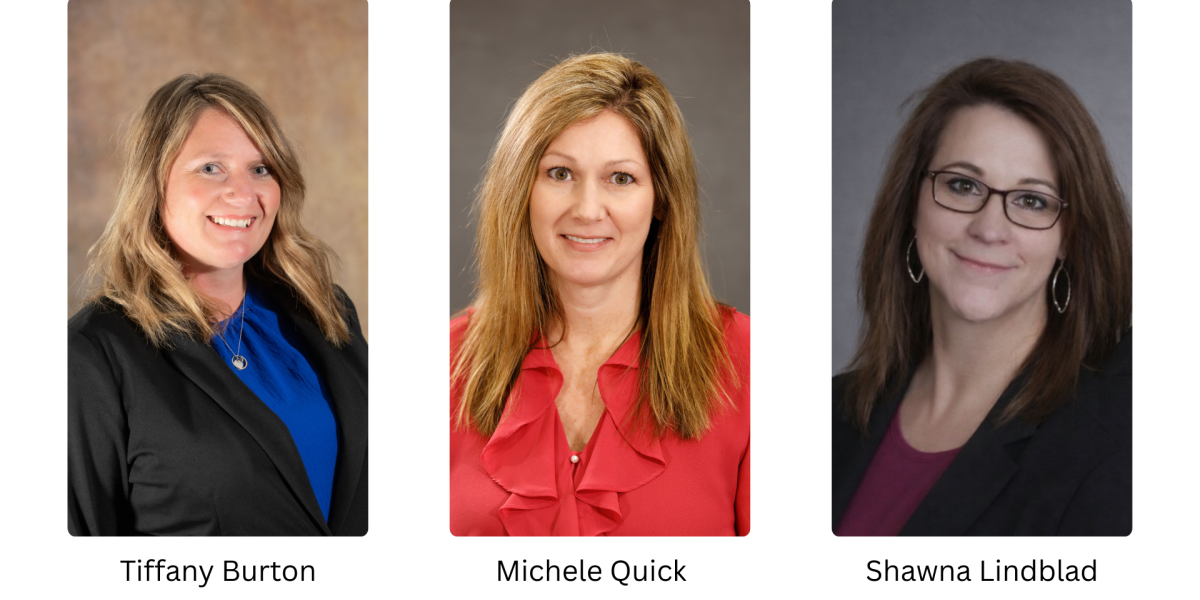 Tiffany Burton Furnas County District Court Clerk - President  Michele Quick Burt County District Court Clerk - Vice President  Shawna Lindblad Jefferson County District Court Clerk - Secretary/Treas.