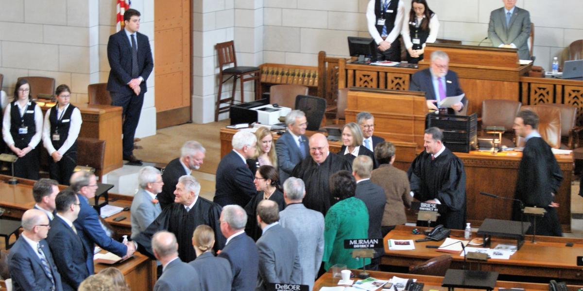 2019 State of the Judiciary Given to the Nebraska Legislature