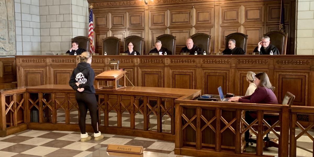 Blair students visit Supreme Court Justices