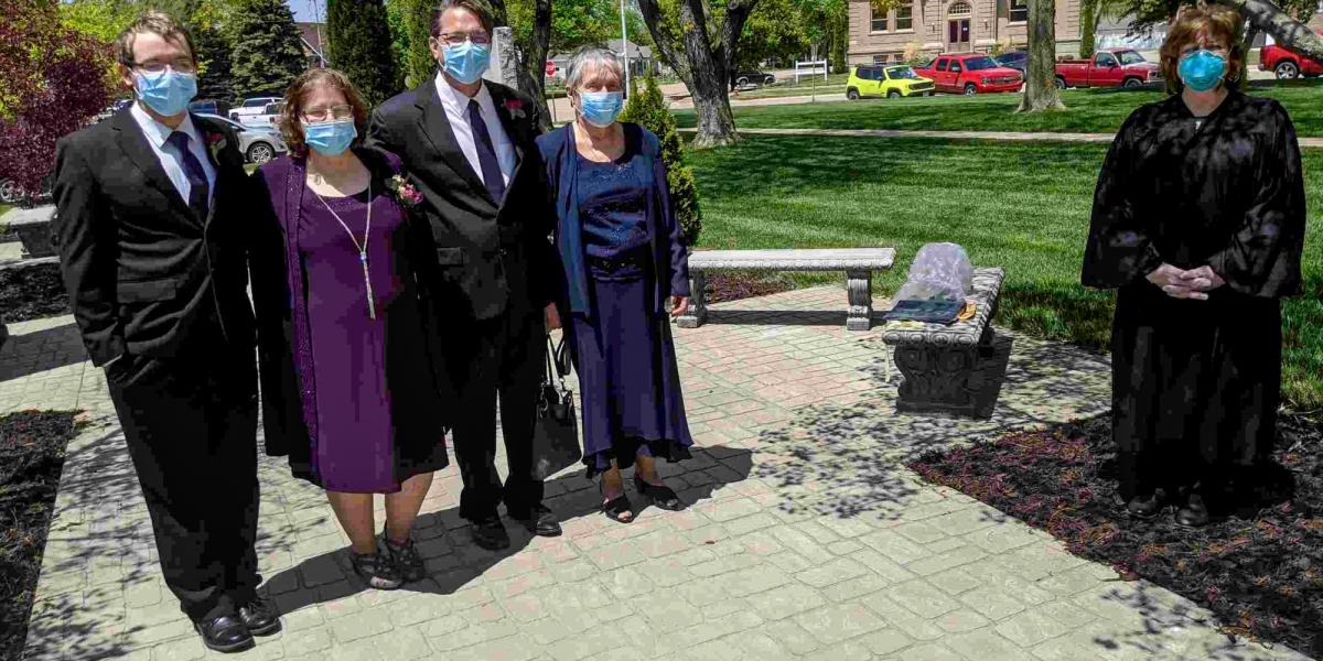 The Vows Go On – but Outside of the Courthouse