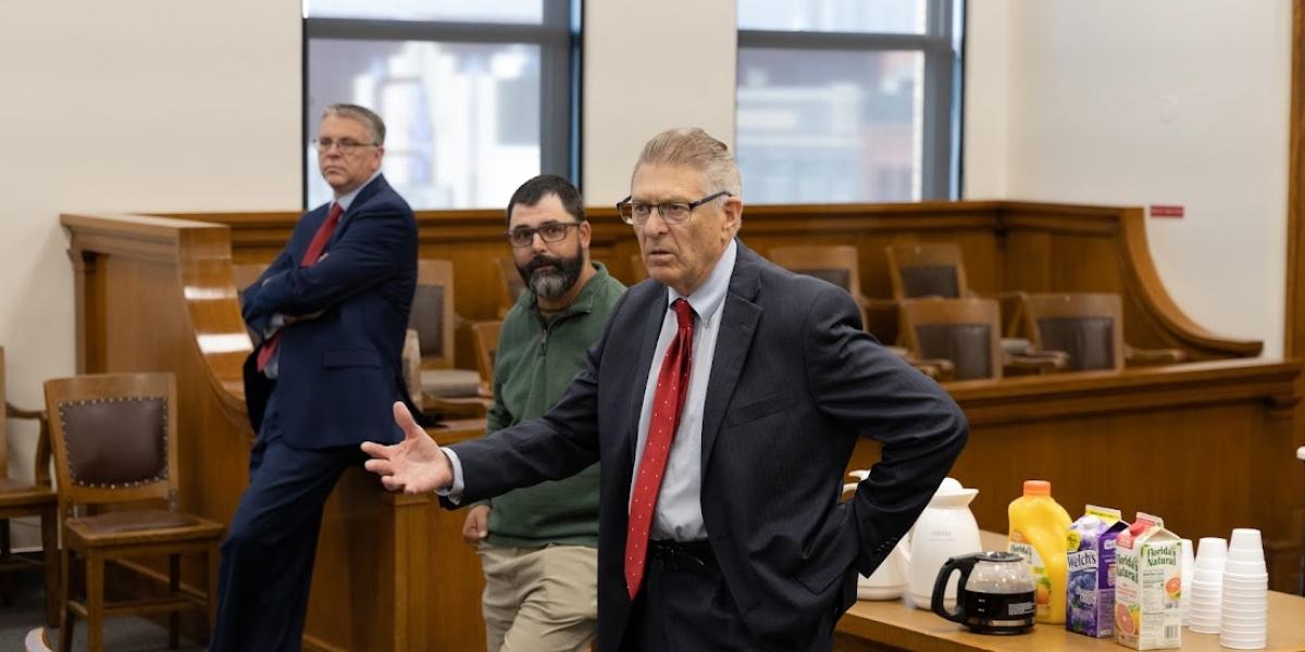 Day 3: Chief Justice Summer Tour First Stop Day Three - Box Butte County Court (Alliance)