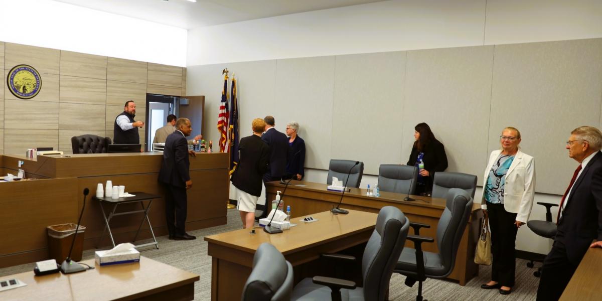 Judge Vernon Daniels Guides Supreme Court Summer Tour of Juvenile Justice Center, Youth Facility, and New Probation Offices