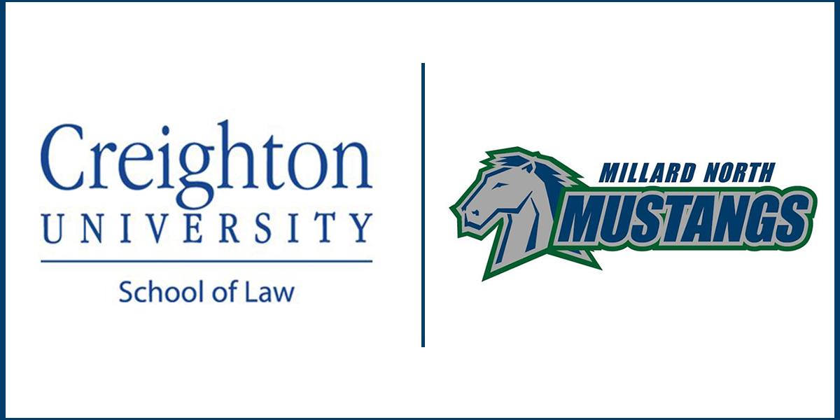 Creighton School of Law and Millard North High School during April Argument Session