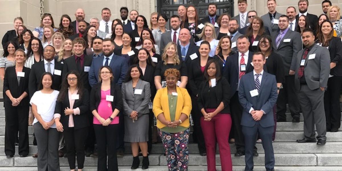70 New Nebraska State Probation Officers Sworn in October 10, 2018