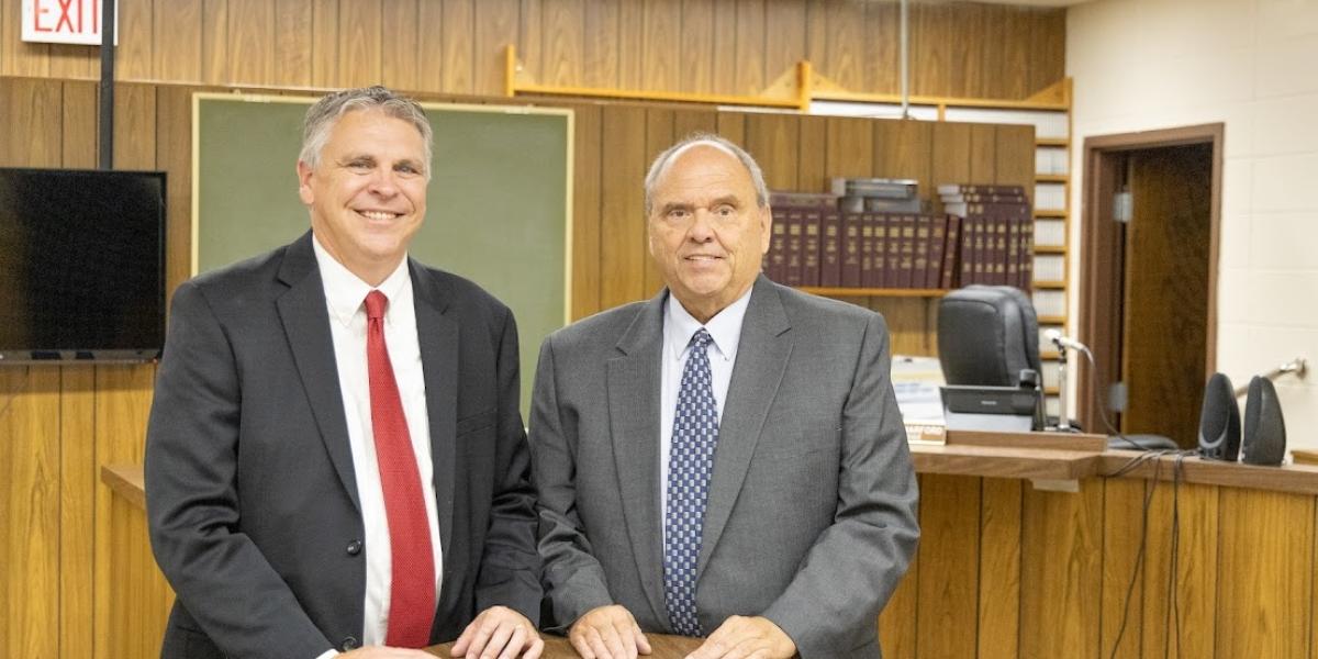 Day 2: Chief Justice Summer Tour First Stop Day two - Sheridan County Court (Rushville)