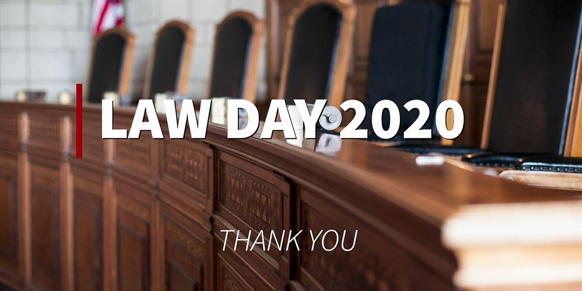 Law Day Greetings to the Judicial Branch