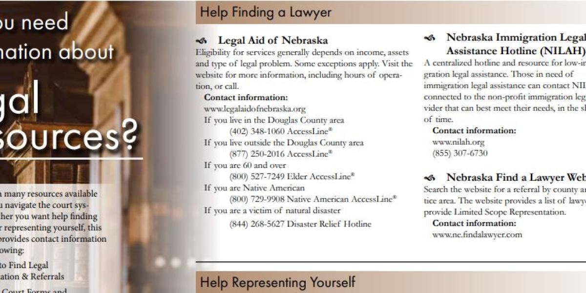 Information about Legal Resources