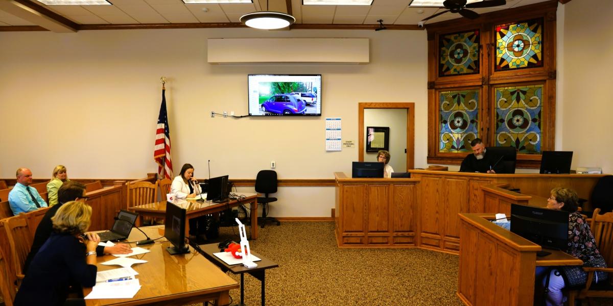 Cedar County District and County Courts Join Forces in Courtroom Technology Showcase