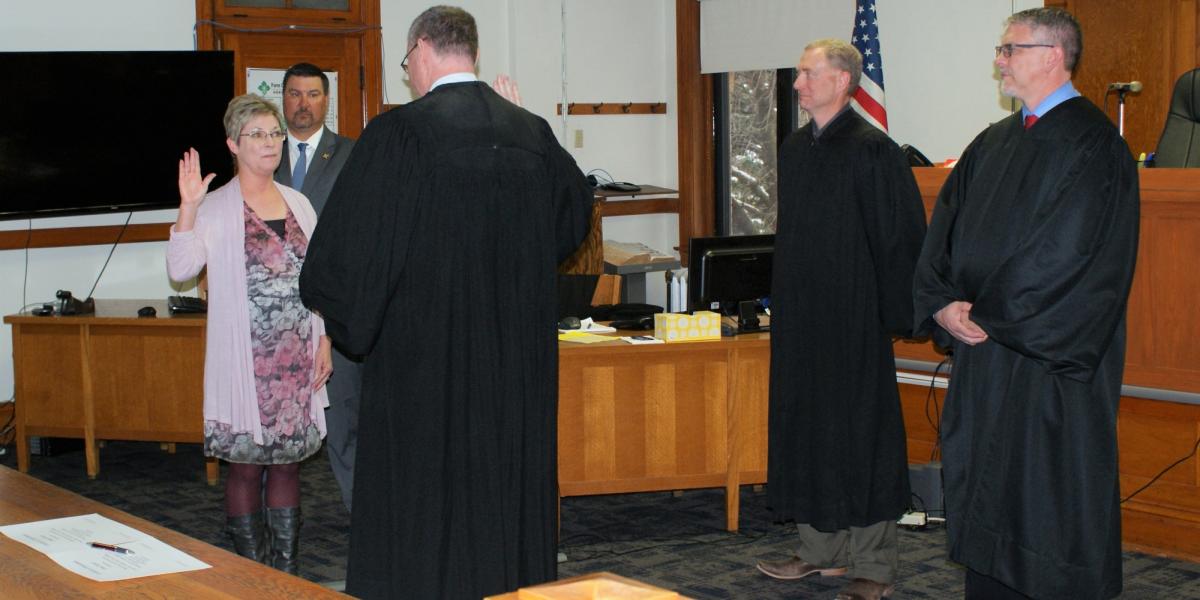Jasnoch Oath of Office Ceremony Held in Oshkosh