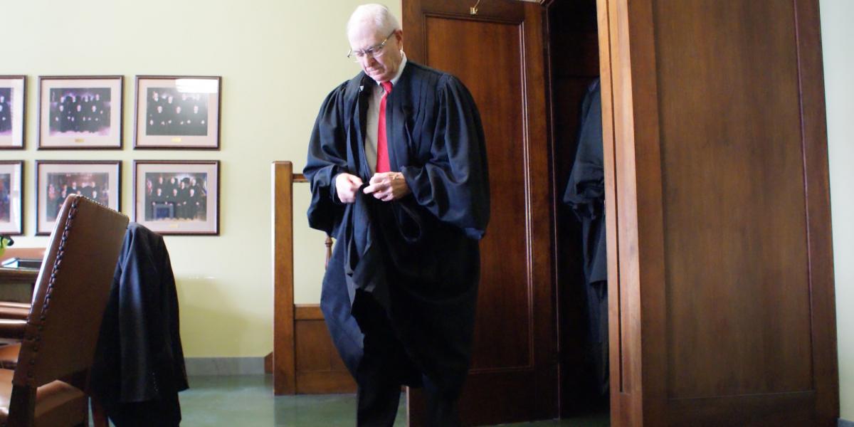 Chief Justice Presides Over Teleconference Arguments
