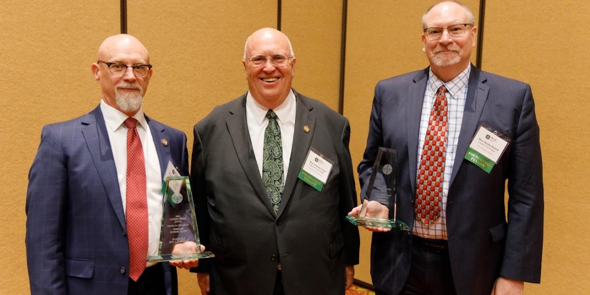 Distinguished Judge Awards Presented to Randin Roland and Rick Schreiner