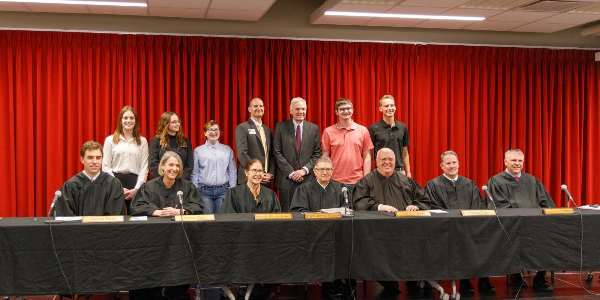 Nebraska Supreme Court Holds Court Session at Papillion High School