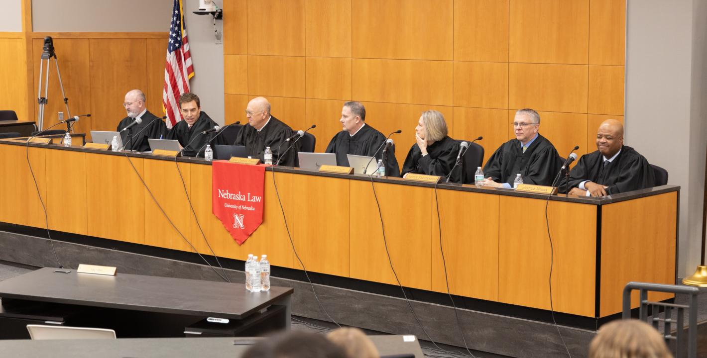 Nebraska Supreme Court at the bench