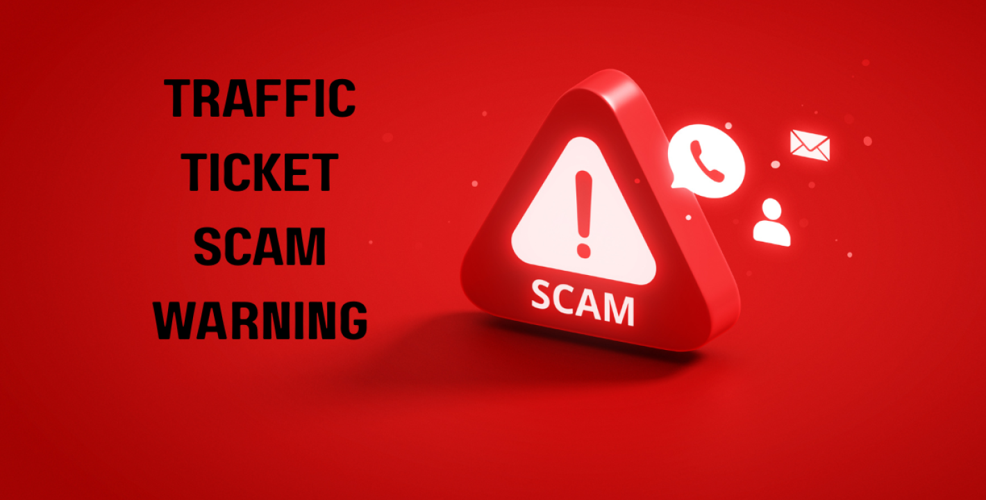 traffic scam warning