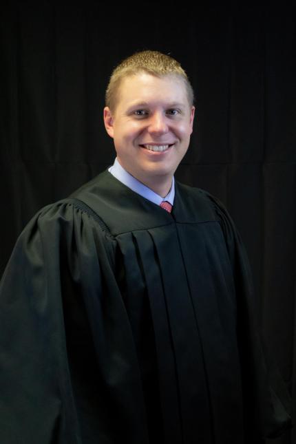 County Court Judge Kale Burdick. 