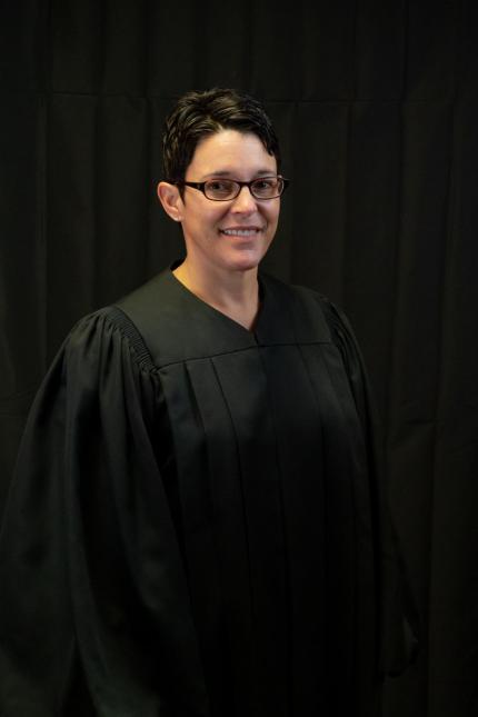 The ceremony was presided over by Judge Stefanie Martinez