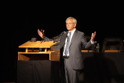 Steve Lathrop, a former State Senator, and Roncalli High graduate
