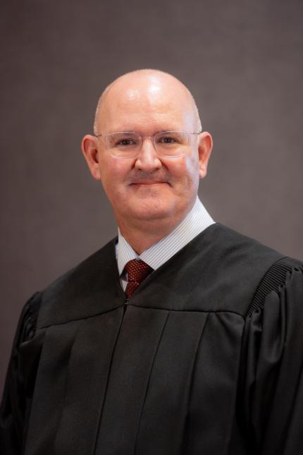 Supreme Court Justice Jason Bergevin. 