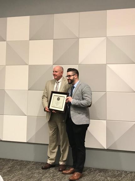 Bob Blanchard Receives UNO Distinguished Service Award