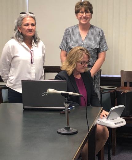 Successful Remote CART Services Demonstrated in Red Willow County Court