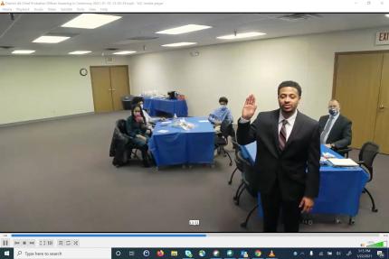 Strong Sworn-in as Adult Probation Chief in Omaha