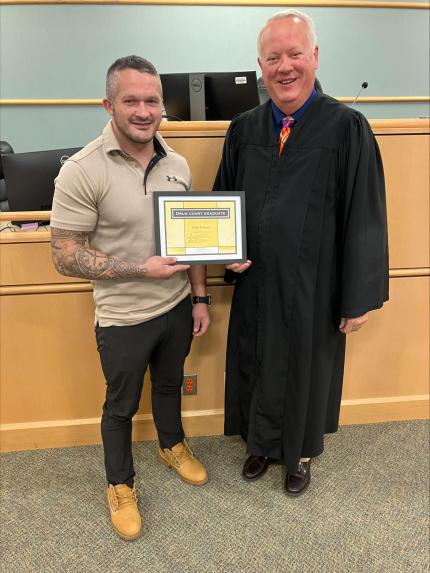 Dodge County Adult Drug Court Graduates Two Participants