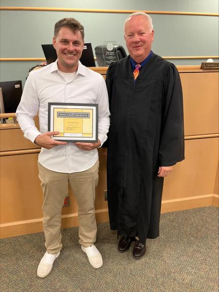 Dodge County Adult Drug Court Graduates Two Participants