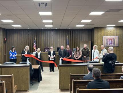 Ribbon Cutting Held in Platte County Celebrating First Problem-Solving Court