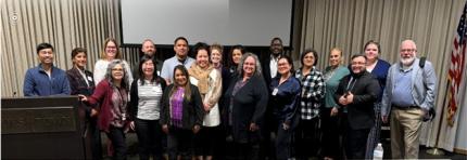 Group picture of interpreter's conference