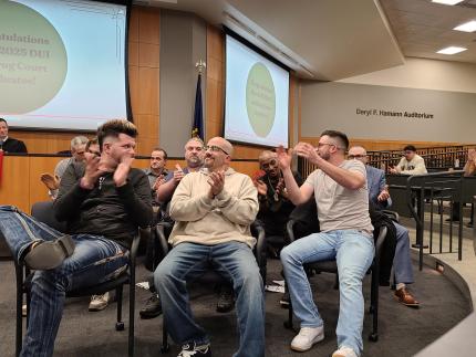 Drug court graduates