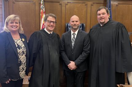 Chief Probation Officer Swearing-in Ceremony for Marc Kohmetscher