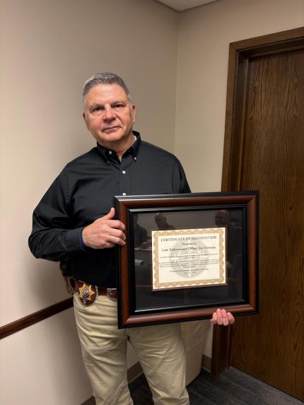 Photo: Madison County Sheriff Chief Deputy Jon Downey.