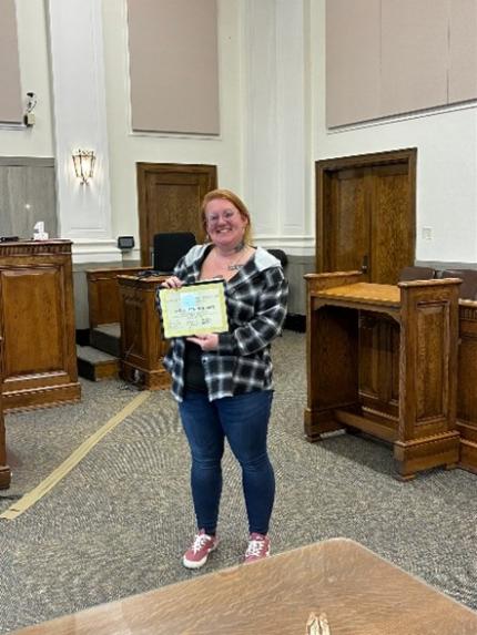 Photo 2: Graduate Katie