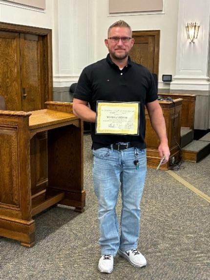 Photo 3: Graduate Robert