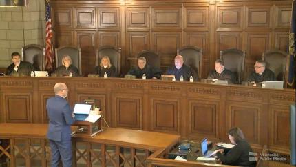 District Judge LeAnne Srb Sits with Nebraska Supreme Court