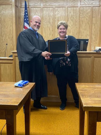 Loker Oath of Office Ceremony Held in Stockville