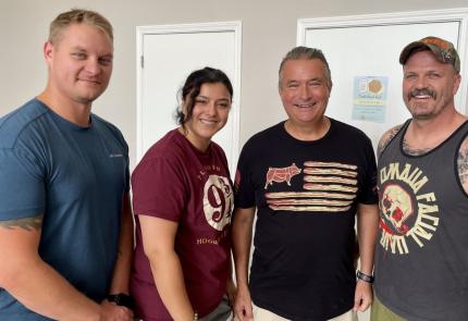 Congressman Bacon Visits Douglas County  Veterans Treatment Court Outing