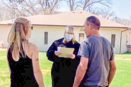 The Vows Go On – but Outside of the Courthouse