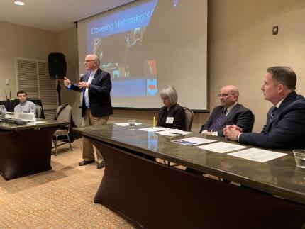 Bench Media Education Group Leads Reporting Workshop at Nebraska Press Association Convention