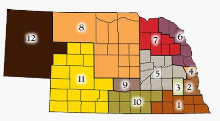 county district map