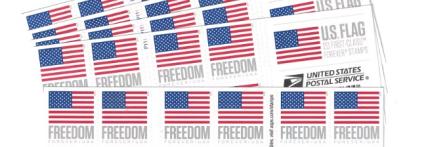 flag stamp