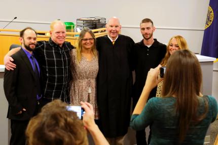 Problem-Solving Court Alumni Gather for August Graduation