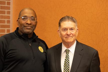 Hasan Davis Energizes Probation Management as they launch the HOPE Curriculum