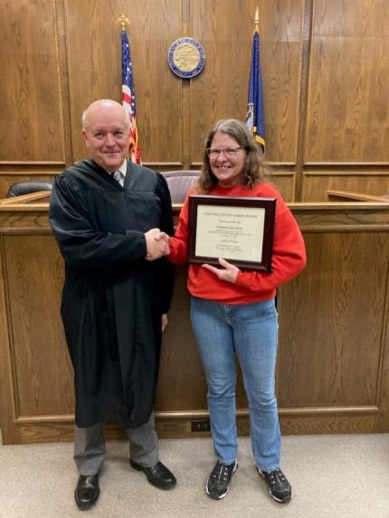 Northeast Nebraska Adult Drug Court Graduation