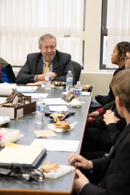 Judges - Retired and Currently Sitting on the Bench - Participate in High School Mock Trial Program