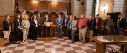 Problem-solving court proclamation signing