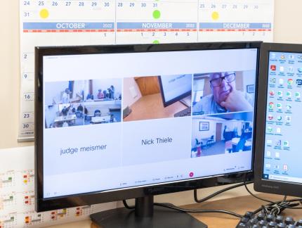 Cedar County Courthouse First on List for Courtroom Technology Upgrade
