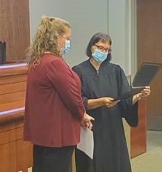 New Clerk Magistrate Deanne Uhrmacher Sworn-In