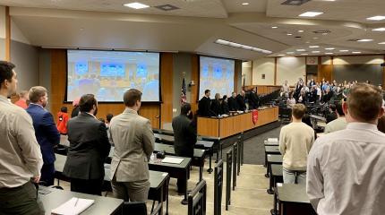 Supreme Court at UNL for Oral Arguments